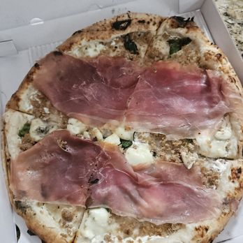 Pupatella - Buffalo mozzarella with prosciutto, added sausage - Pizza Near Me - Alexandria, Virginia Pupatella - Buffalo mozzarella with prosciutto, added sausage - Pizza Near Me - Alexandria, Virginia