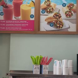 The current summer special Mocktails as they call them along with the wraps they say can accent the flavors 2023