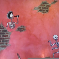Pinches Tacos - Art on the wall