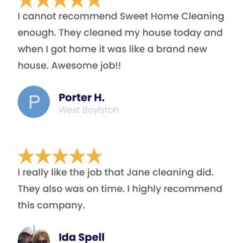Sweet Home Cleaning Service - Home Cleaning Near Me - Clinton, Massachusetts Sweet Home Cleaning Service - Home Cleaning Near Me - Clinton, Massachusetts