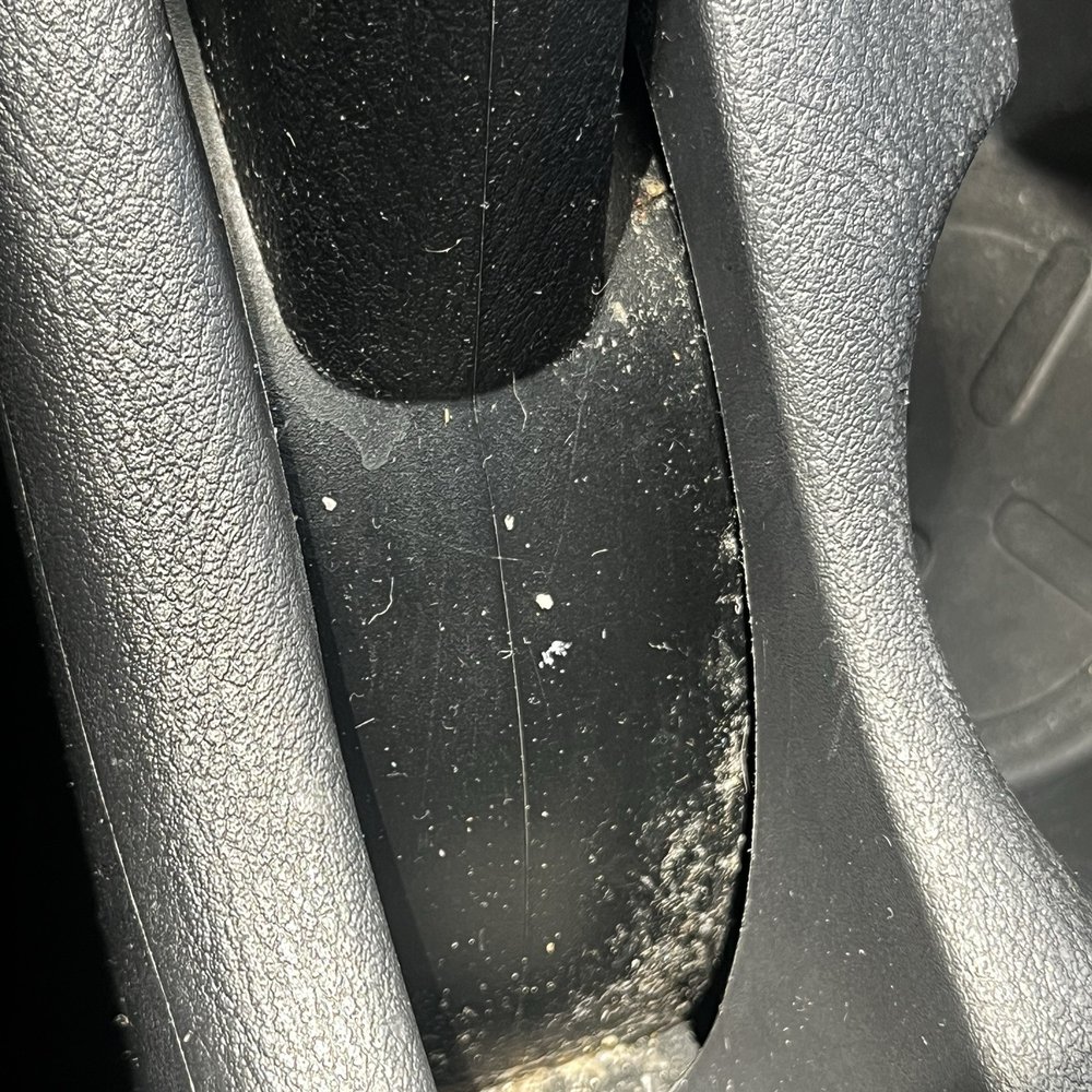 J&E Detailing - brake next to cup holder they didn't clean - Auto Detailing Near Me J&E Detailing - brake next to cup holder they didn't clean - Auto Detailing Near Me