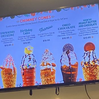 Eva's Original Chimneys - Menu - Desserts Near Me - Toronto, Ontario Eva's Original Chimneys - Menu - Desserts Near Me - Toronto, Ontario