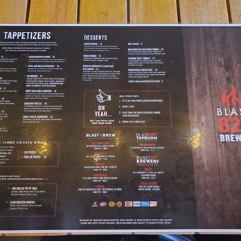 Blast 825 Brewery - Menu - Brewpubs Near Me - Orcutt, California Blast 825 Brewery - Menu - Brewpubs Near Me - Orcutt, California
