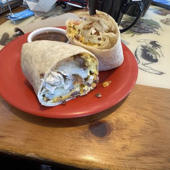 Montana Coffee Traders - Breakfast burrito with bacon - Coffee & Tea Near Me - Columbia Falls, Montana Montana Coffee Traders - Breakfast burrito with bacon - Coffee & Tea Near Me - Columbia Falls, Montana