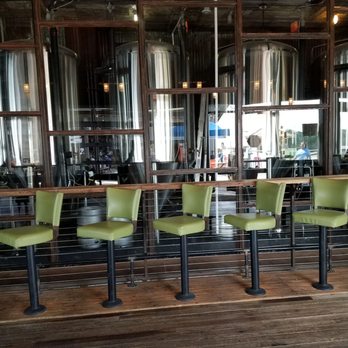 Oasis Texas Brewing - at the bar - Breweries Near Me - Austin, Texas