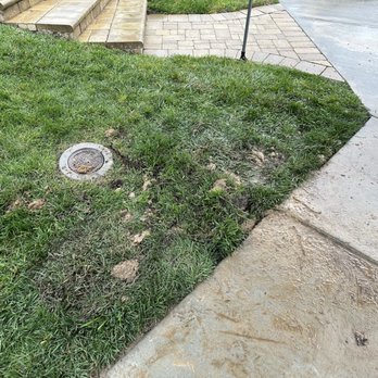 HMS Plumbing - Lawn replaced - Plumbing Near Me - Corona, California