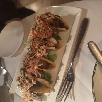 Tuscarora Mill - Pork Belly Taco Appetizer - New American Near Me - Leesburg, Virginia Tuscarora Mill - Pork Belly Taco Appetizer - New American Near Me - Leesburg, Virginia