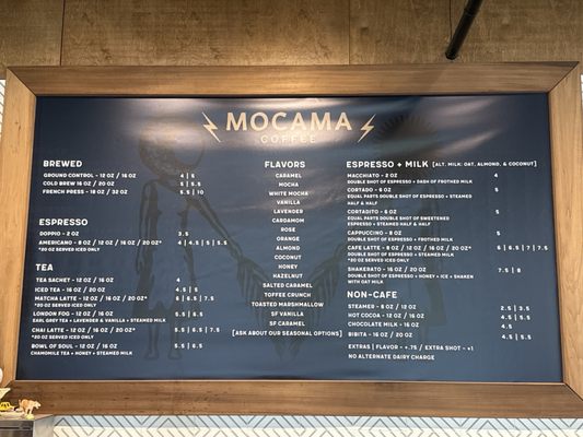 Menu photo 4 Mocama Beer Fernandina Beach, FL