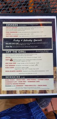 Menu photo 5 DJ's Steakhouse Bar And Grill Winchester, KY