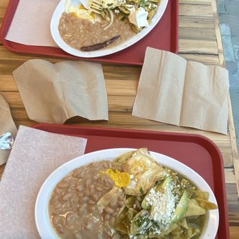 La Plaza Bakery - Green chilaquiles - Bakeries Near Me - King City, California