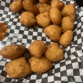 Dustin's Bar-B-Q - Cream corn fritters - Barbeque Near Me - Port Orange, Florida Dustin's Bar-B-Q - Cream corn fritters - Barbeque Near Me - Port Orange, Florida