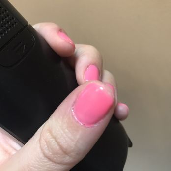 Jade Nails - 1 hour after gel manicure. $35.00 - Nail Salons Near Me - Old Bridge, New Jersey