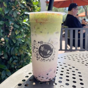 Tea Maru - Strawberry Fluffy Matcha - Bubble Tea Near Me - Irvine, California