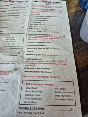 Menu photo 1 New Bohemia Saint Paul, MN Menu photo 1 New Bohemia Saint Paul, MN