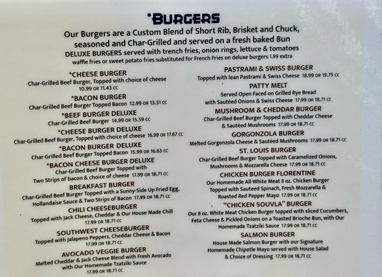 Menu photo 8 Blue Angel Diner Plainview, NY