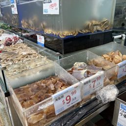 Seafood department Seafood department