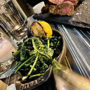 STK Steakhouse - sautéed spinach - Steakhouses Near Me - Chicago, Illinois STK Steakhouse - sautéed spinach - Steakhouses Near Me - Chicago, Illinois
