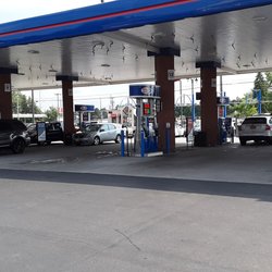 Delta Sonic Car Wash - Plenty of gas pumps.