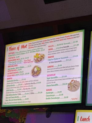 Menu photo 1 Pepe's Tacos Las Vegas, NV
