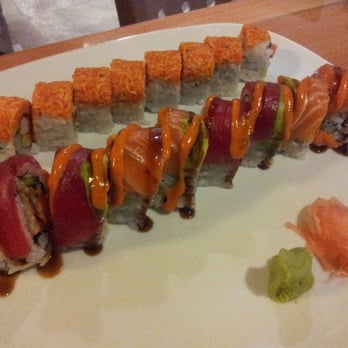 Ikko Sushi - love roll two and california sunshine roll - Sushi Bars Near Me - Silver Spring, Maryland