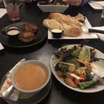 Seasoning Bistro - Basil tomato soup, salad and homemade bread with yummy butter - American Near Me - Benton, Illinois Seasoning Bistro - Basil tomato soup, salad and homemade bread with yummy butter - American Near Me - Benton, Illinois