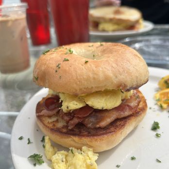 Mountain Mamas' Needful Things - Breakfast sandwich on a bagel - Coffee & Tea Near Me - Georgetown, Colorado Mountain Mamas' Needful Things - Breakfast sandwich on a bagel - Coffee & Tea Near Me - Georgetown, Colorado
