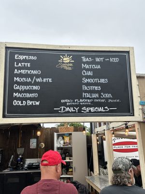 Menu photo 2 Sunshine Coffee San Diego, CA