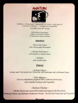 Menu photo 6 Ambition Coffee & Eatery Schenectady, NY Menu photo 6 Ambition Coffee & Eatery Schenectady, NY