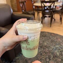 Strawberry Cold Foam Matcha