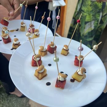 Madamin - Chef Francesca Penoncelli - Compressed watermelon antipasto - Caterers Near Me - San Diego, California Madamin - Chef Francesca Penoncelli - Compressed watermelon antipasto - Caterers Near Me - San Diego, California