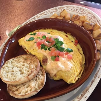 Another Broken Egg Cafe - Mardi Gras omelette - Breakfast & Brunch Near Me - Pearland, Texas