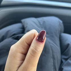 Nan Nails & Spa - Gel manicure - photo taken the day of. looks like 2 weeks old :(