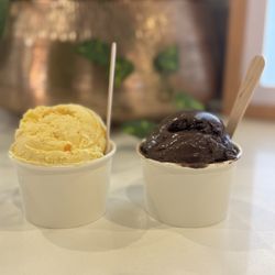 Churnt Creamery - Kumquat and chocolate ice cream @dangit.all