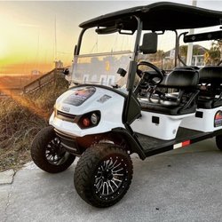 Electric Beach Golf Cart Rentals