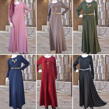 Hayaa Clothing - Maxi Dresses In 6 gorgeous colors. Size available from Small through 3Xl - Women's Clothing Near Me - Santa Clara, California