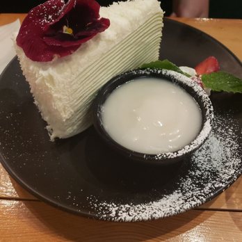 U :Dessert Story - Young pandan mille crepe cake - Desserts Near Me - Berkeley, California