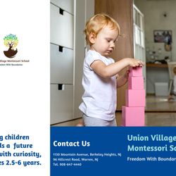 Union Village Montessori School - United Village Montessori is a Traditional Montessori school, located in Berkeley Heights, NJ