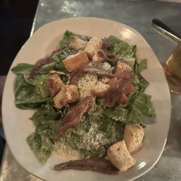 Caesar salad with anchovies Caesar salad with anchovies