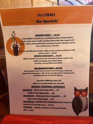Menu photo 3 Hooters Rohnert Park, CA