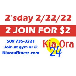 Kia Ora Fitness - 2'sday Special