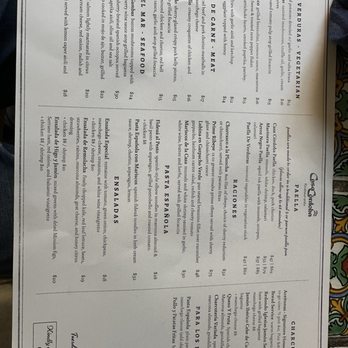 Casa Córdoba - Menu - Spanish Near Me - Montrose, California