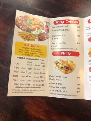 Menu photo 7 X Wings Norcross, GA Menu photo 7 X Wings Norcross, GA