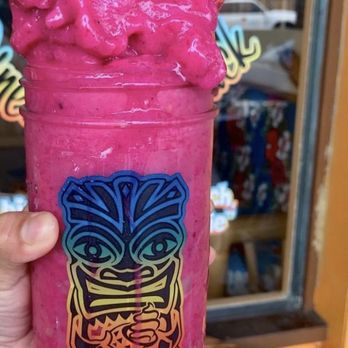 Makani's Magic Pineapple Shack - Dragonfruit smoothie - Juice Bars & Smoothies Near Me - Hilo, Hawaii Makani's Magic Pineapple Shack - Dragonfruit smoothie - Juice Bars & Smoothies Near Me - Hilo, Hawaii