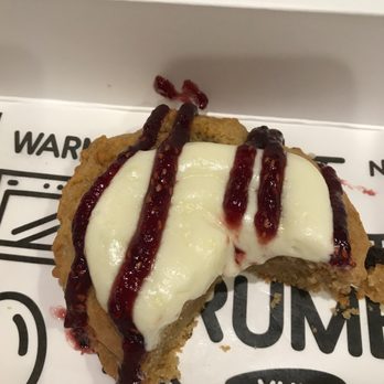 Crumbl - Cinco Ranch - Raspberry Cheese Cake Cookie - Bakeries Near Me - Katy, Texas