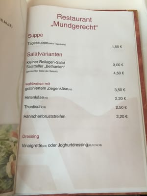 Menu photo 4 Mundgerecht Berlin, BE