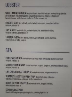 Menu photo 4 The Station House Restaurant Lantana, FL Menu photo 4 The Station House Restaurant Lantana, FL