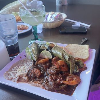 Guacamole Restaurant - Camarones a la diabla - Mexican Near Me - Dyer, Indiana