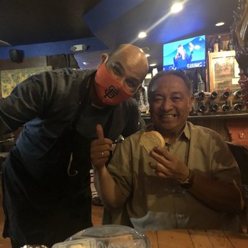 Federicos Grill - Rico (the owner) with my hubby. - Wine Bars Near Me - Fremont, California Federicos Grill - Rico (the owner) with my hubby. - Wine Bars Near Me - Fremont, California