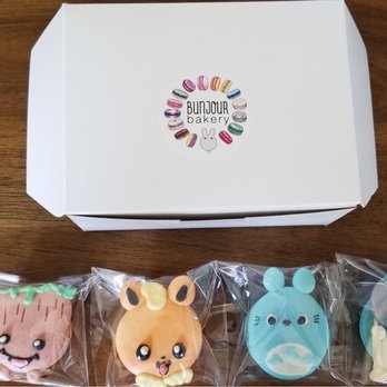Bunjour Bakery - Character macron - Desserts Near Me Bunjour Bakery - Character macron - Desserts Near Me