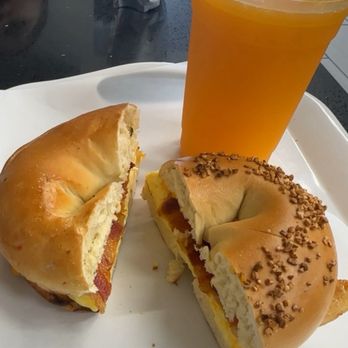 5 Star Bagelry - Breakfast bagel!! - Bagels Near Me - Orange, California